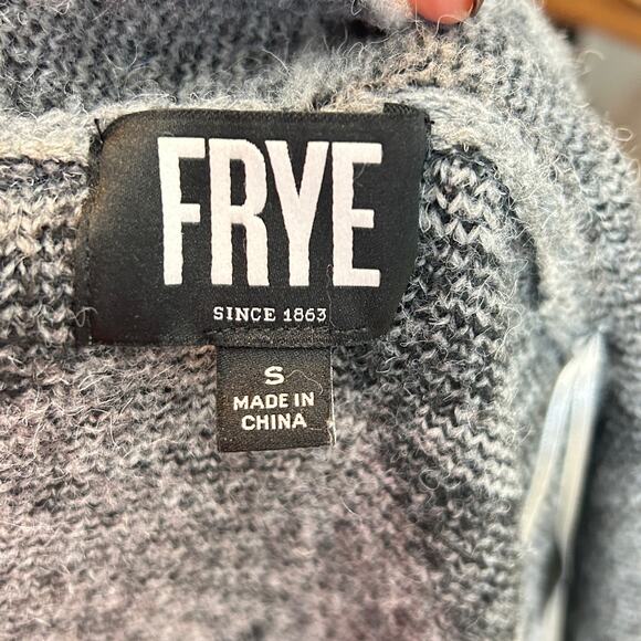 Frye Cardigan Southwestern pattern  Open Front size small - Picture 6 of 7